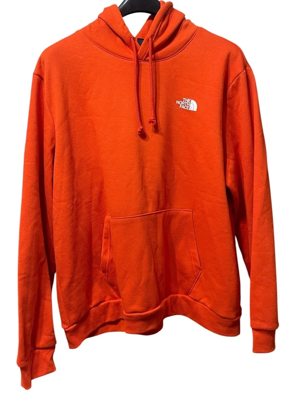 The North Face Men's Orange Evolution Box NSE Sweatshirt Hoodie sz XXL NWT
